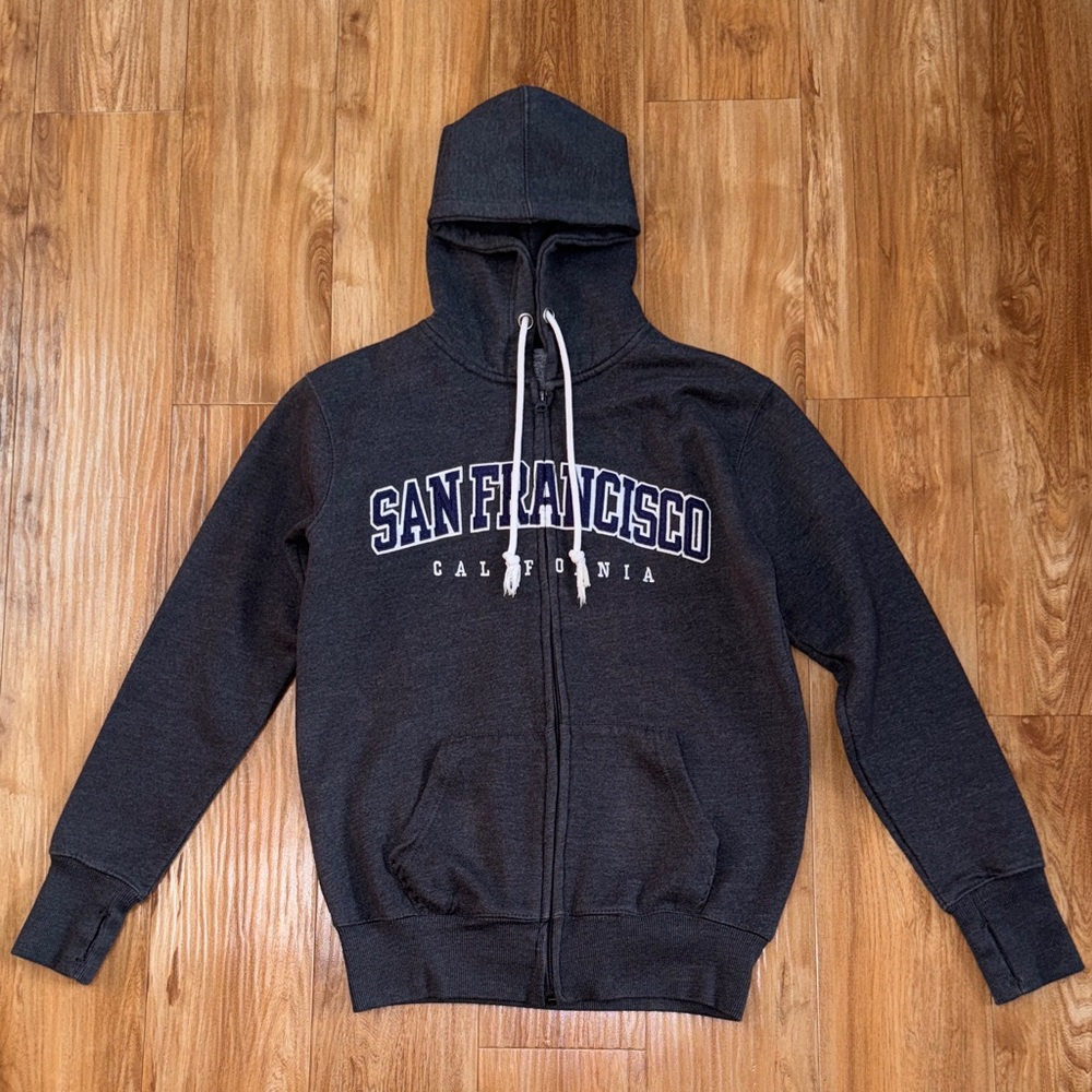 San Francisco California Women's Gray Hoodie